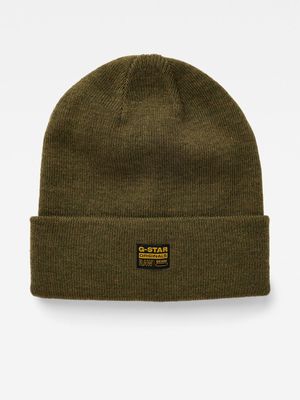 G-Star Men's Effo Long Green Beanie