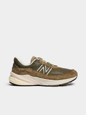 New Balance Men's 990 v6 Khaki Sneaker