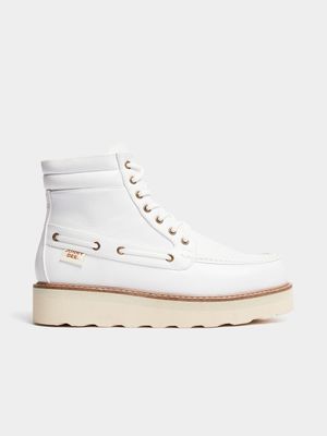 Men's Jonathan D Dax White Boot