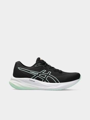 Womens Asics Gel-Pulse 15 Black/Mint Tint Running Shoes