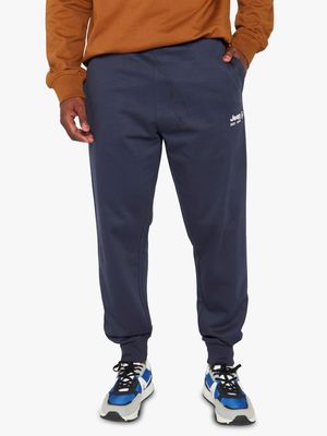 Men's Plus Jeep Navy Fleece Joggers