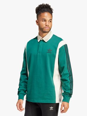 adidas Originals Men's Rugby Green Shirt