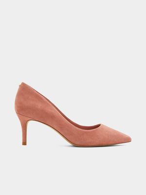 Women's ALDO Nude/Brown Heels