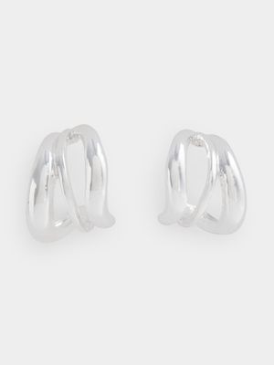 Triple Half Hoop Earrings