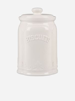 @home Ceramic Biscuit Canister