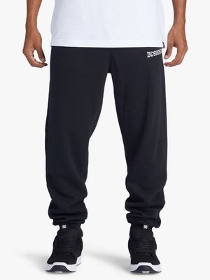 Men's DC Black Baseline Sweatpants