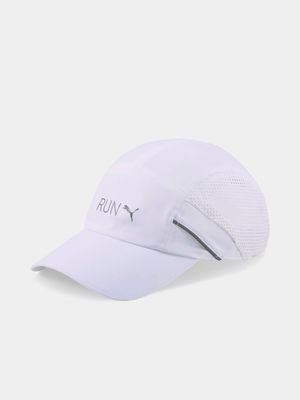 Puma Lightweight White Runner Cap