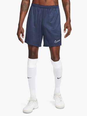 Mens Nike Dri-Fit Academy23 Navy Football Shorts