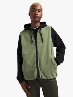 Vans Men's Rosewood Reversible Olive Vest