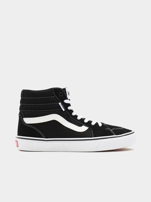 Mens Vans Filmore Hi Black/White Sneaker