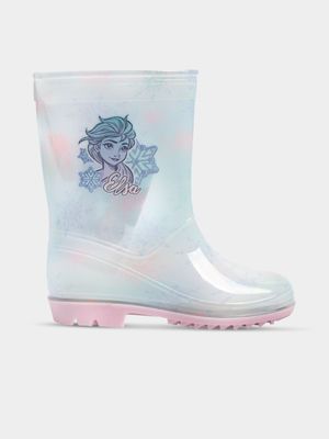 Frozen Blue Wellington Boots