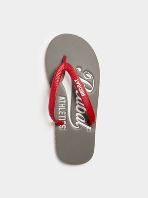 Redbat Athletics Red/Charcoal Flip Flop