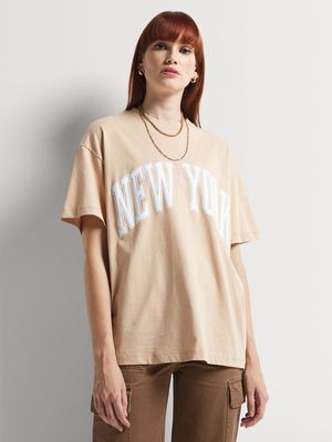 Oversized New York Graphic T-shirt