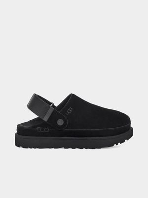 Women's UGG Black Goldenstar Clogs