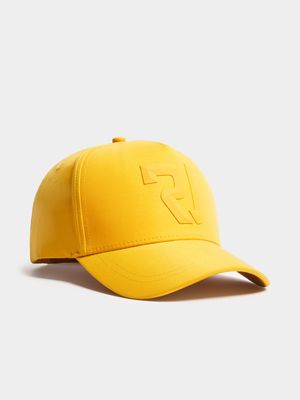 Men's Relay Jeans 6 Panel Plastisol Mustard Peak Cap