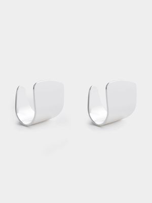 Curved Stud Earrings