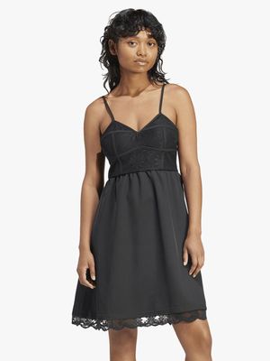 adidas Originals Women's Black Lace Dress