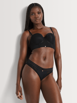 Mesh Bikini with Elastic Trim