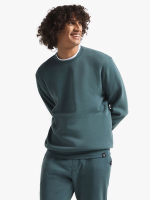 Men's Teal Basic Sweat Top