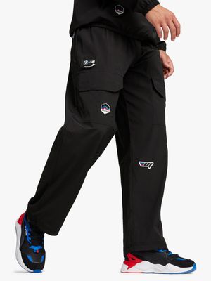 Puma Men's BMW M Motorsport Summer Crew Cargo Black Pants