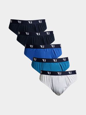 RJ Royal Blue 5 PACK BRIEF