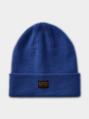 G-Star Men's Effo Long Radar Blue Beanie