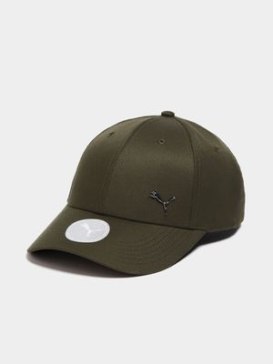 Mens Puma Metal Cat Olive Cap