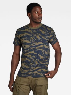 G-Star Men's Tiger Camo RT T-Shirt