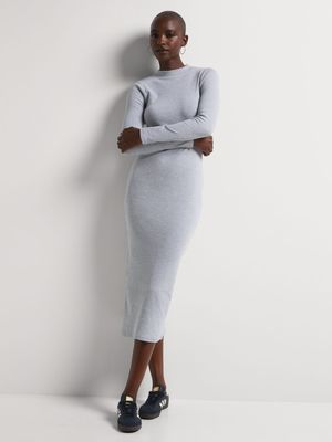 Y&G Rib Long Sleeve Dress