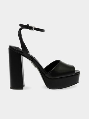 Women's Steve Madden Black Lourdes Heels