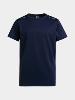 Boys TS Basic Performance Navy Tee