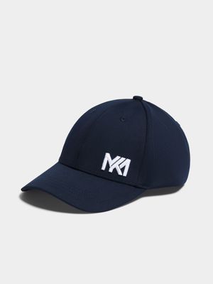 Men's Markham Melange Panel Navy Peak Cap