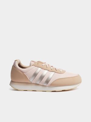 Women's adidas Run 60's 3.0 Pink/Silver Sneaker