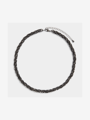 Slinky Coiled Chain Necklace