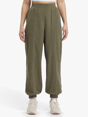 Reebok Women's Army Green Pants