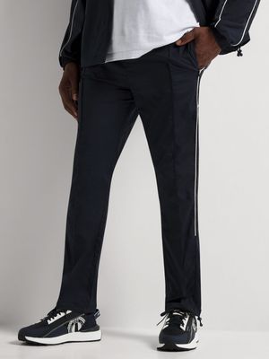 Fabiani Men's Jaquard Navy Track Pants