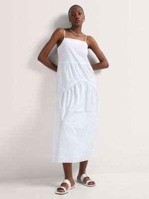 Y&G Cotton Tiered Maxi Dress