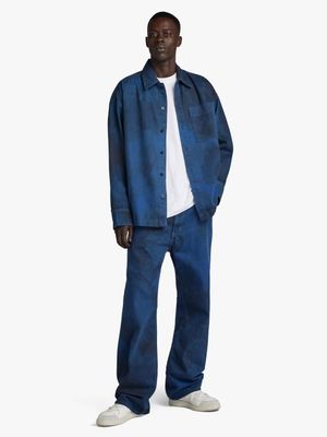 G-Star Unisex Boxy Fit Denim Shirt