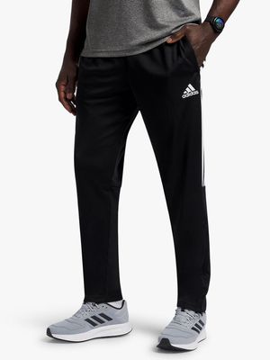 Men's adidas Aeroready Sereno 3-stripes Black Pants