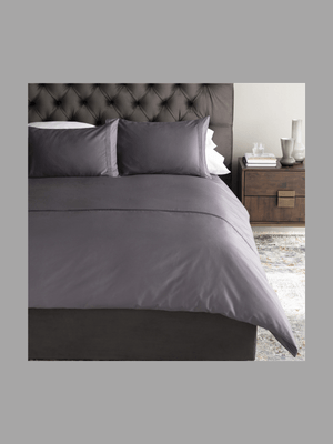 Gold Seal Certified Egyptian Cotton 800 Thread Count Duvet Cover Set Charcoal