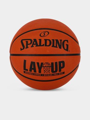 Spalding Lay Up Size 7 Rubber Basketball