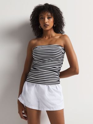 Y&G Ruched Rib Bandeau