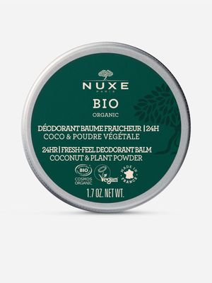 Nuxe Organic 24h Fresh-feel Balm Deodorant - all skin types - jar