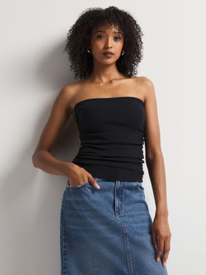 Y&G Ruched Rib Bandeau