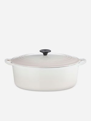 Le Creuset Oval Casserole 27cm Meringue