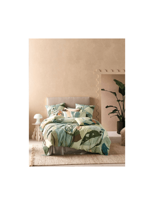 Linen House Foresta Duvet Cover Set Green