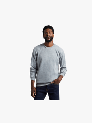 Men's Grey Melange Sweater