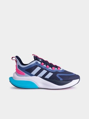 Womens adidas Alphabounce Navy/Pink Sneaker