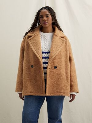 Women's Canvas Teddy Blazer