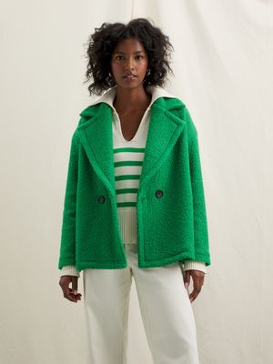 Women's Canvas Teddy Blazer